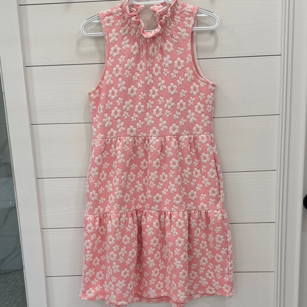 Tyler Boe Pink Floral Mini Dress